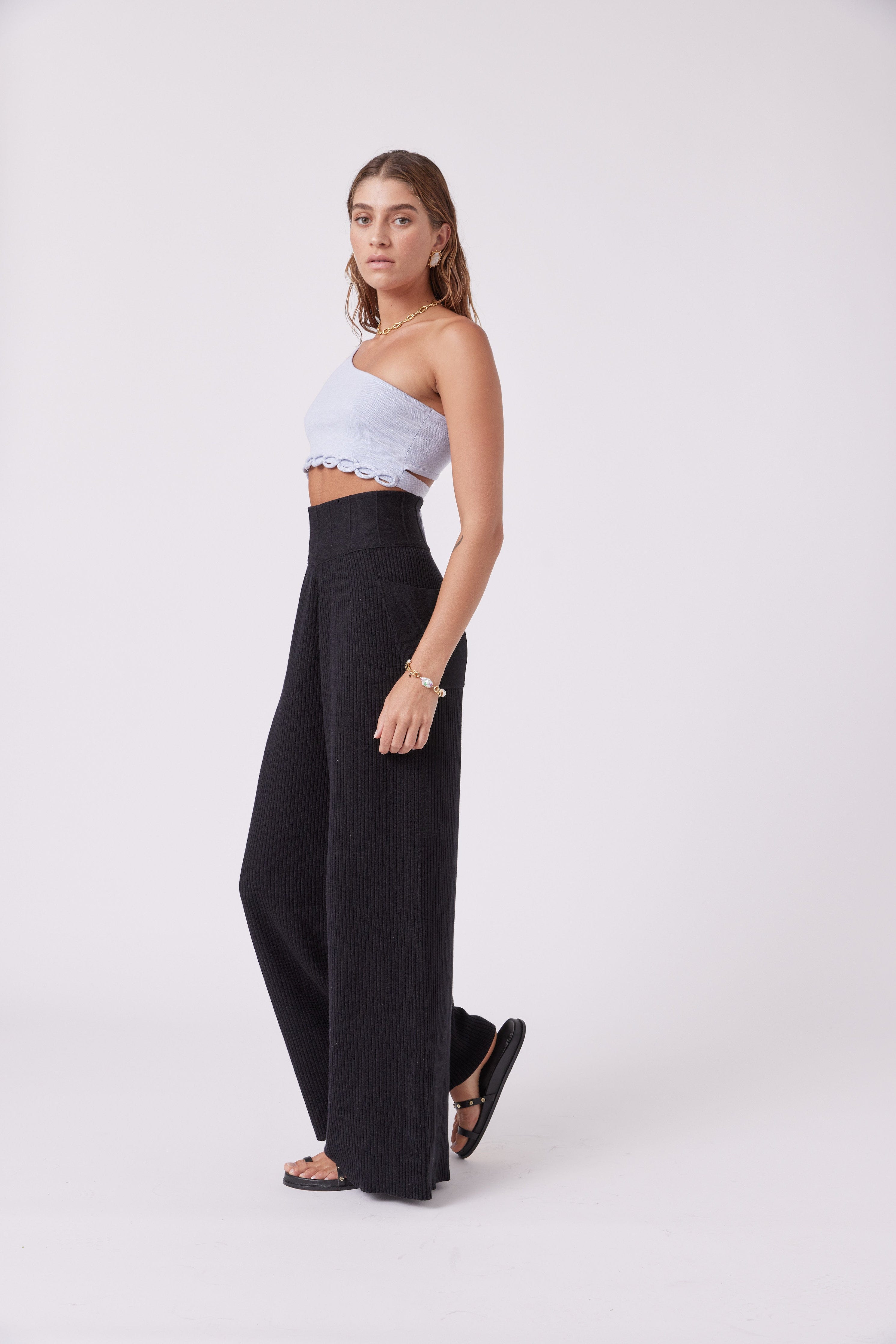 MNK Atelier Bottoms Perfect Pants Black