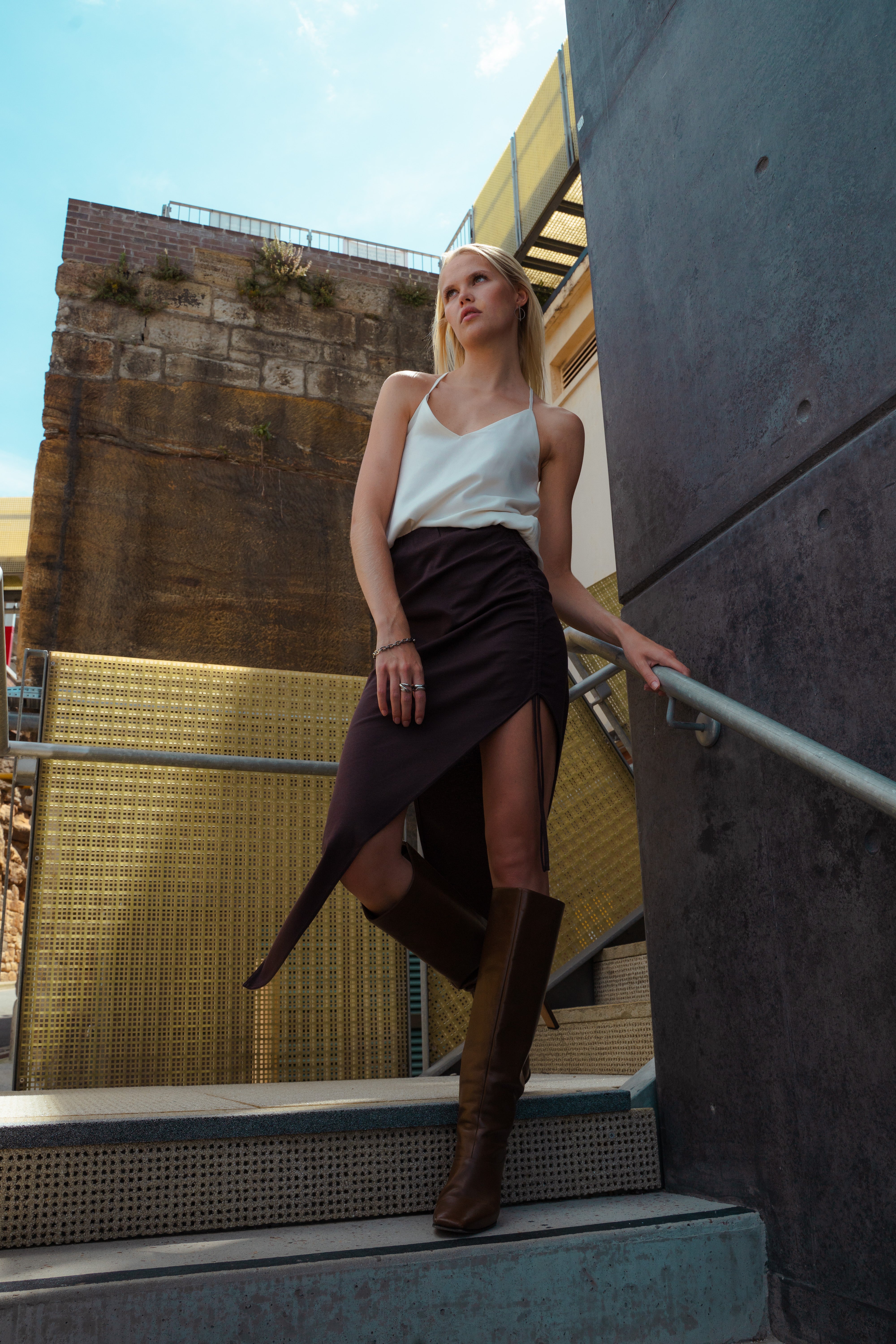 Renée Draped Skirt