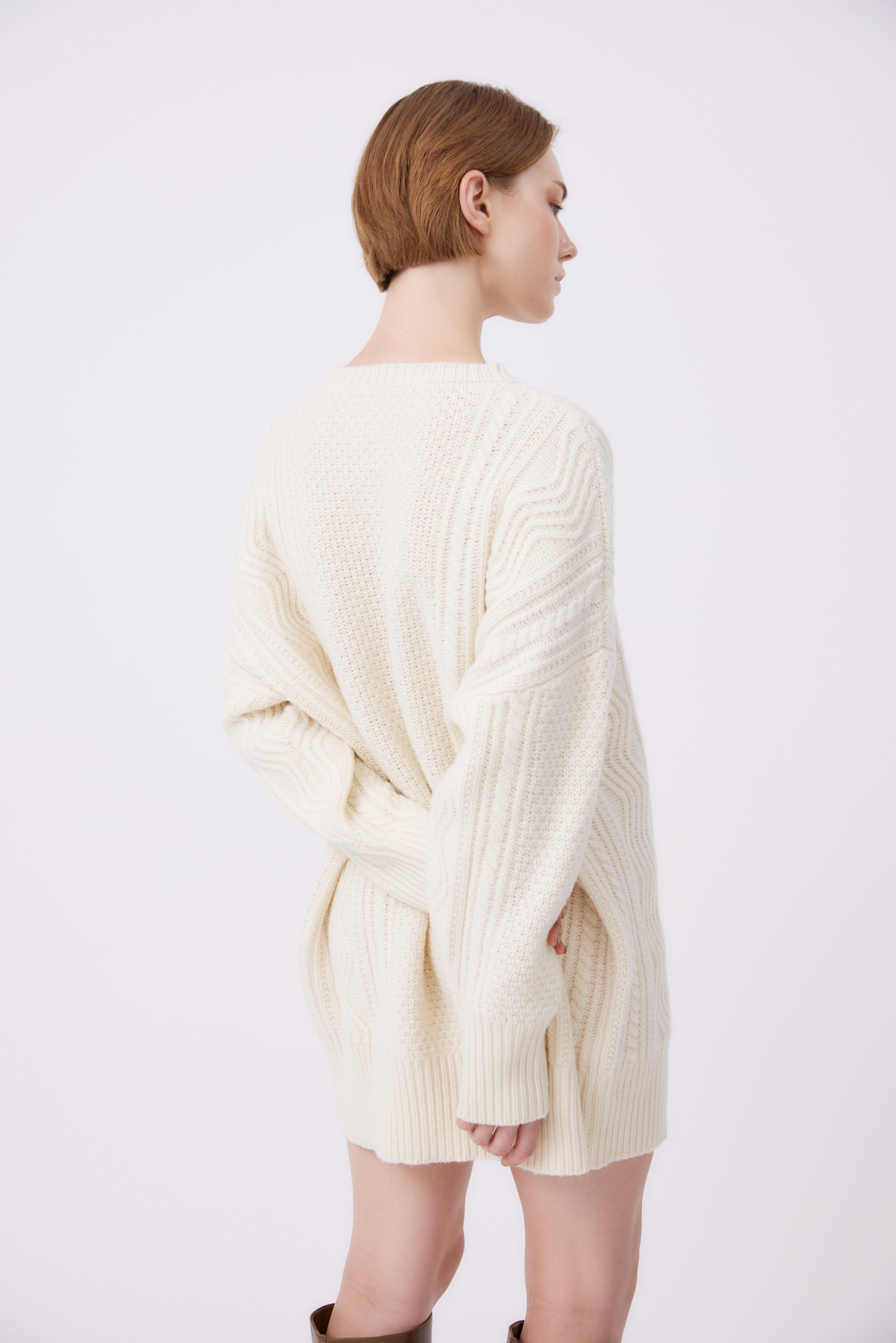cos green knitted dress COS main image 1
