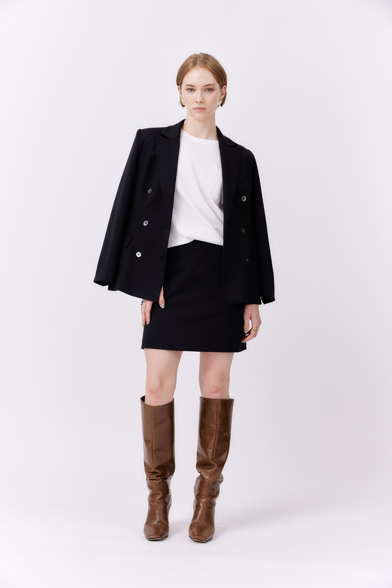 Yves Mini Skirt Black