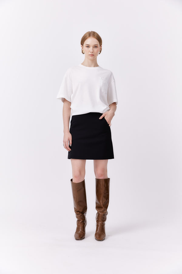 Yves Mini Skirt Black