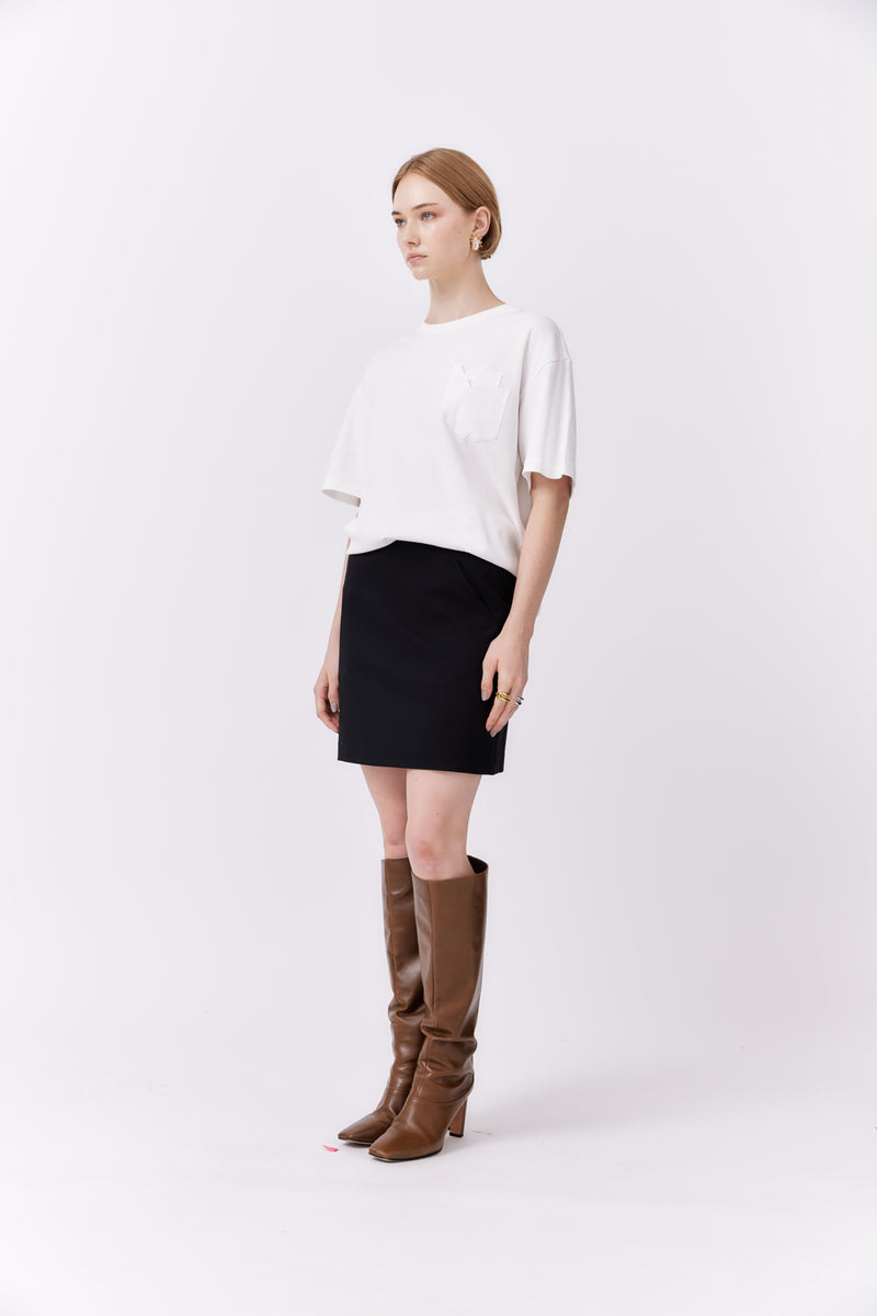 Yves Mini Skirt Black